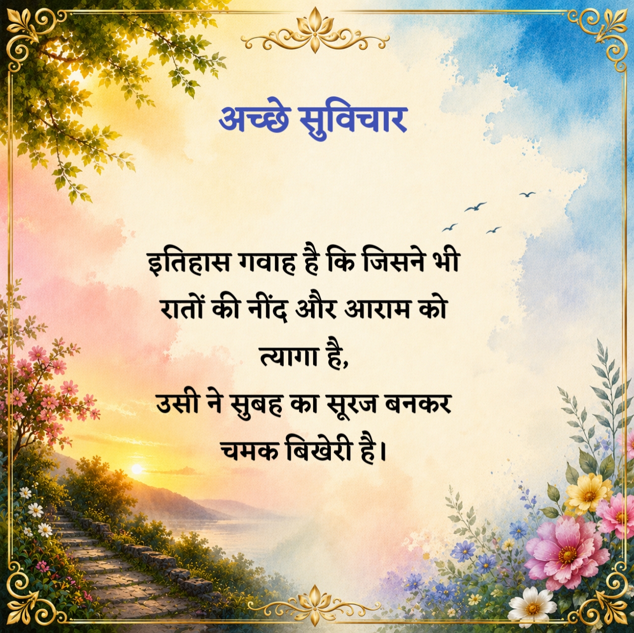 सबसे अच्छा सुविचार