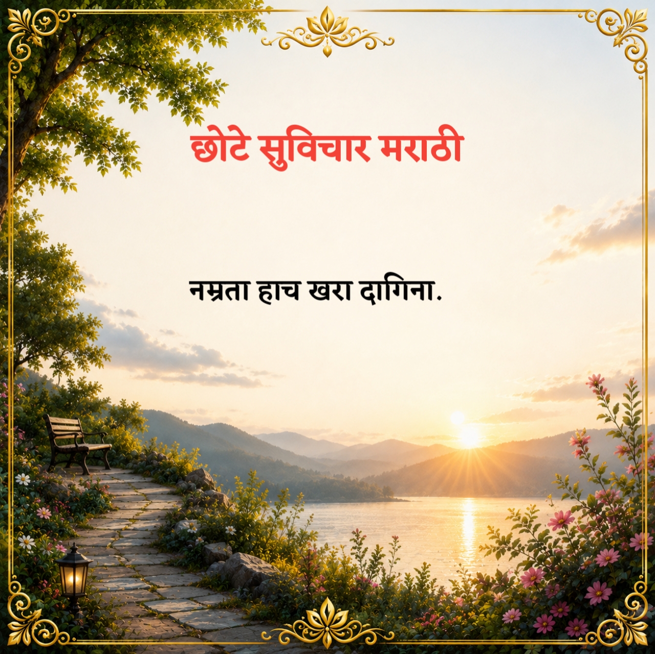 छोटे सुविचार मराठी
