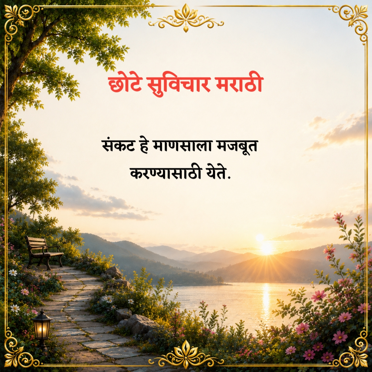 सर्वोत्तम छोटे सुविचार मराठी
