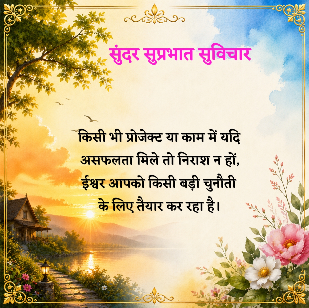 लेटेस्ट गुड मॉर्निंग सुविचार