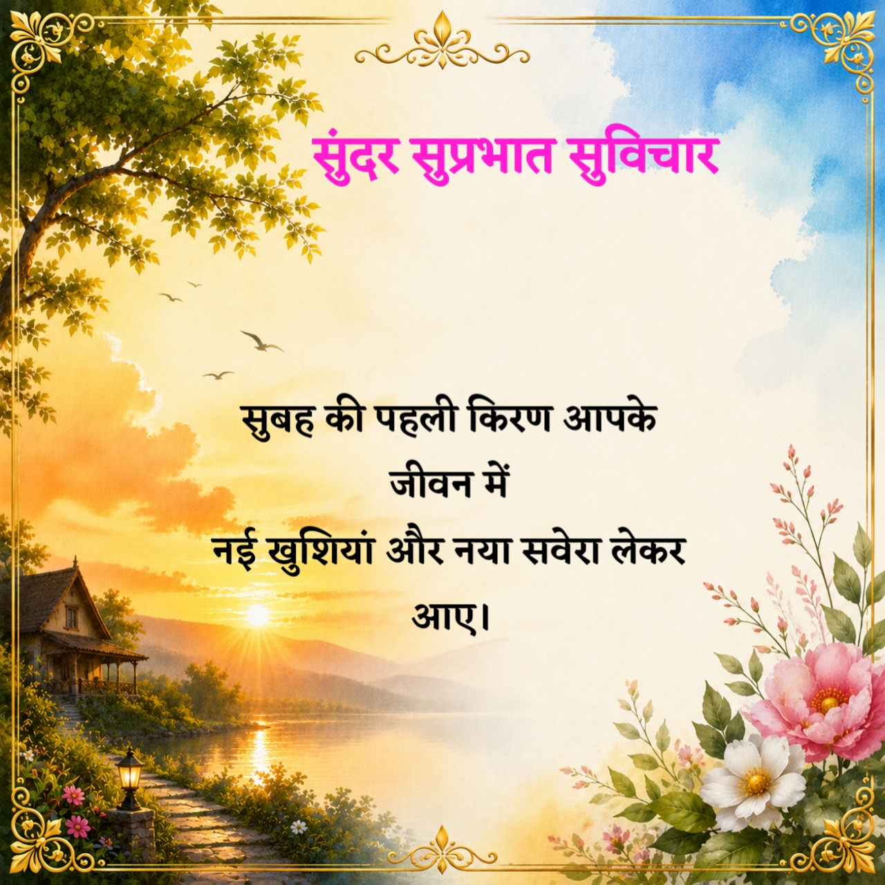 Good Morning Suvichar in Hindi