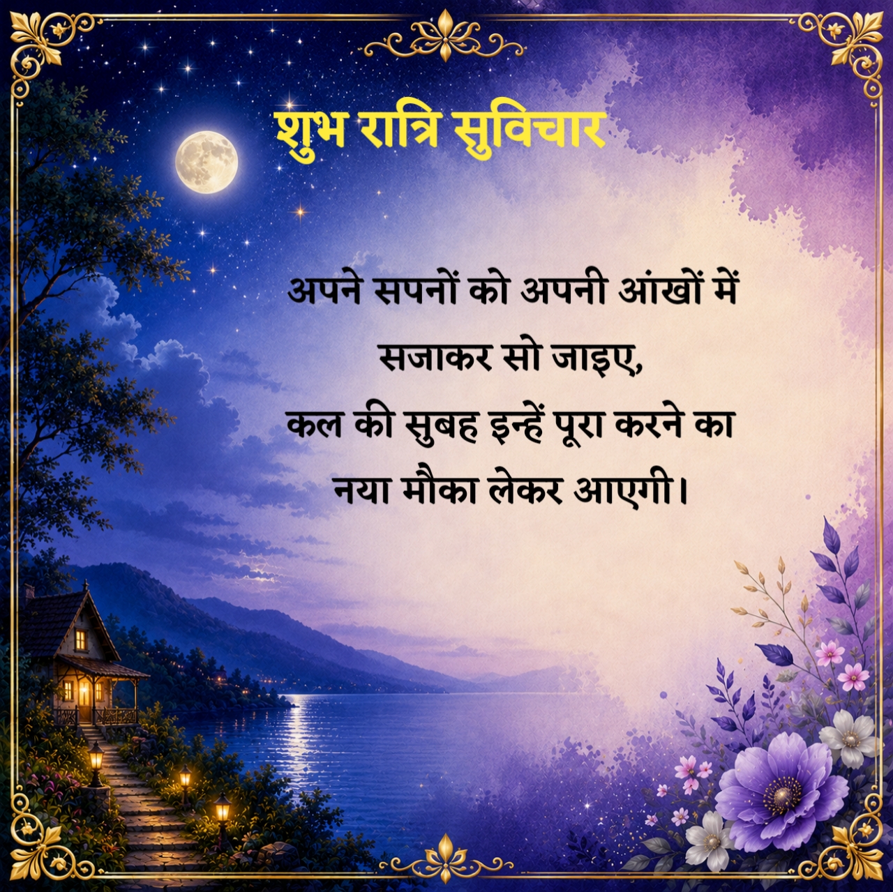 Good Night Suvichar in Hindi