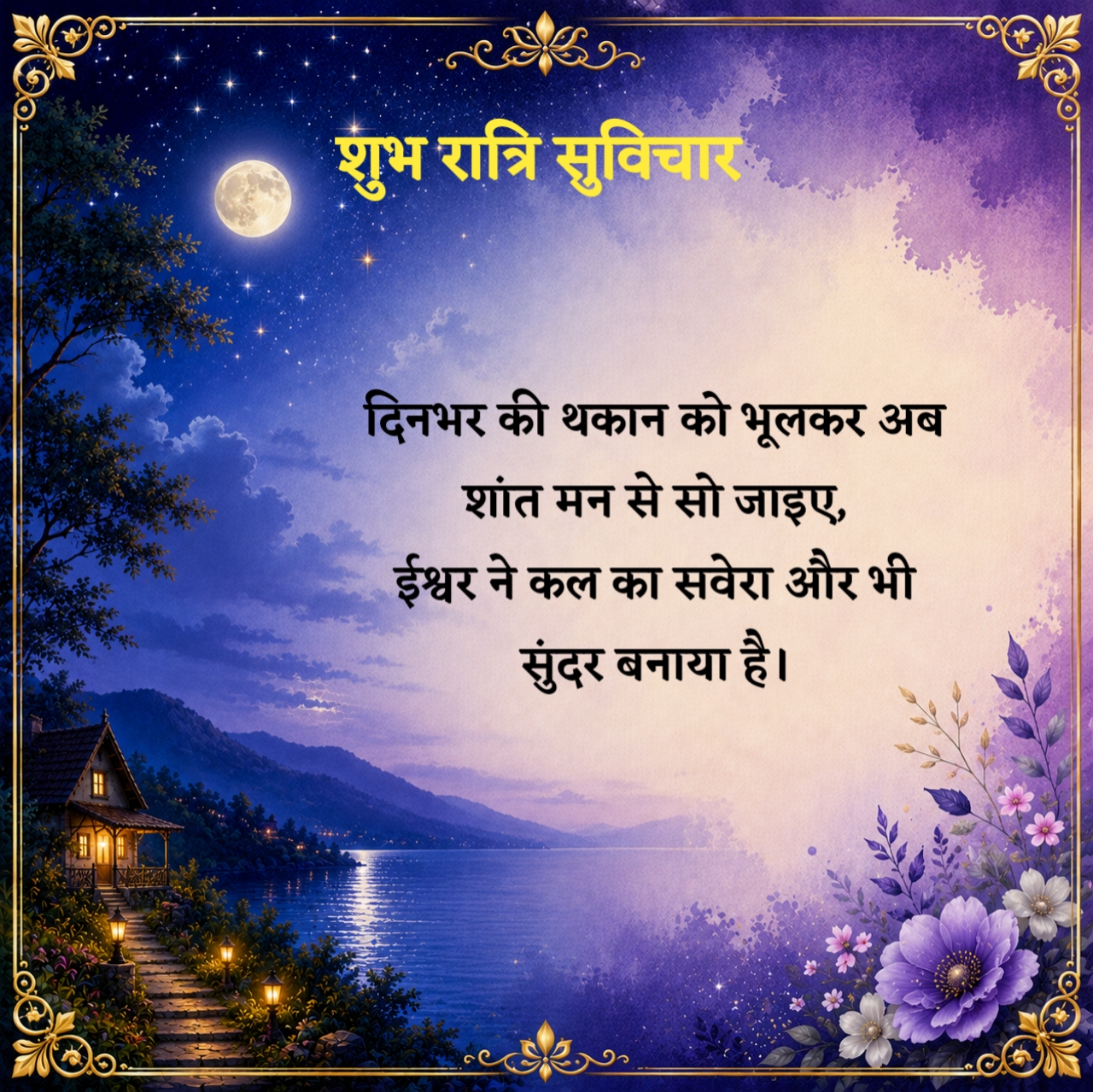 Good Night Suvichar in Hindi