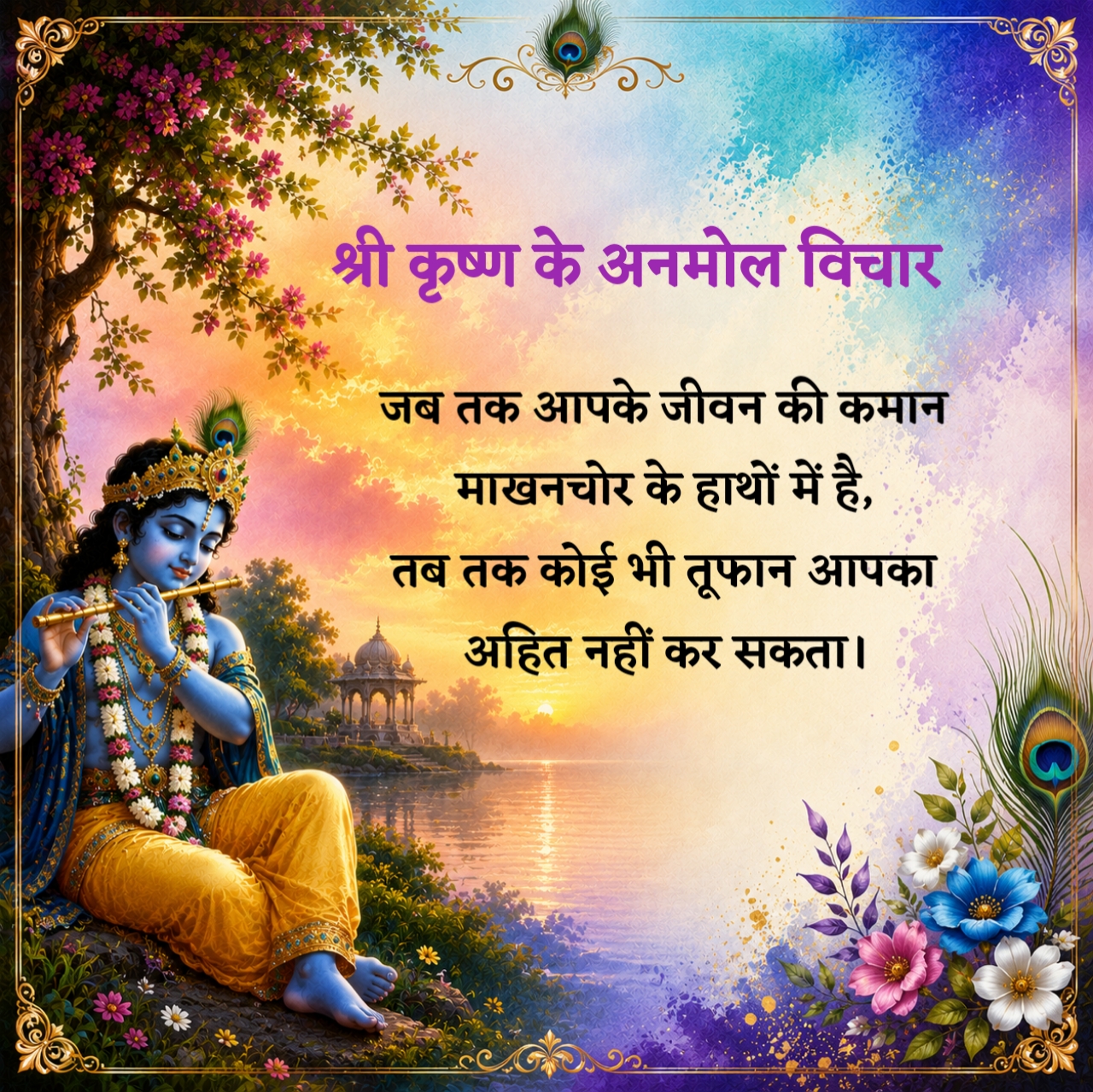 जय श्री कृष्ण सुविचार