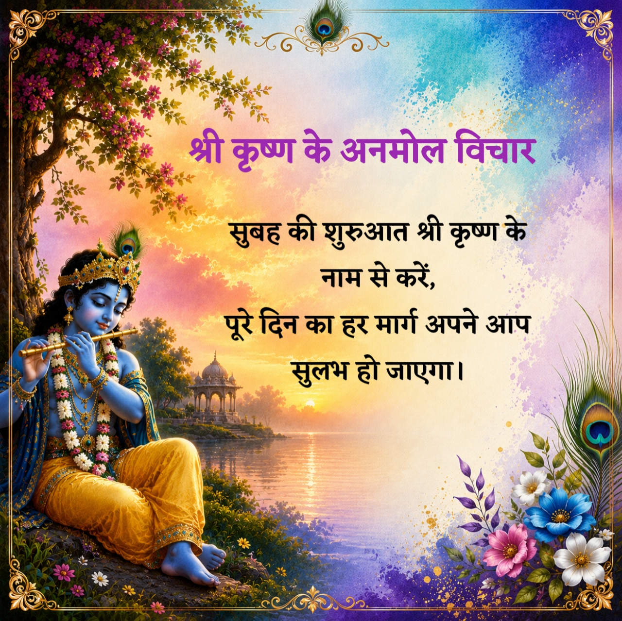 जय श्री कृष्ण सुविचार