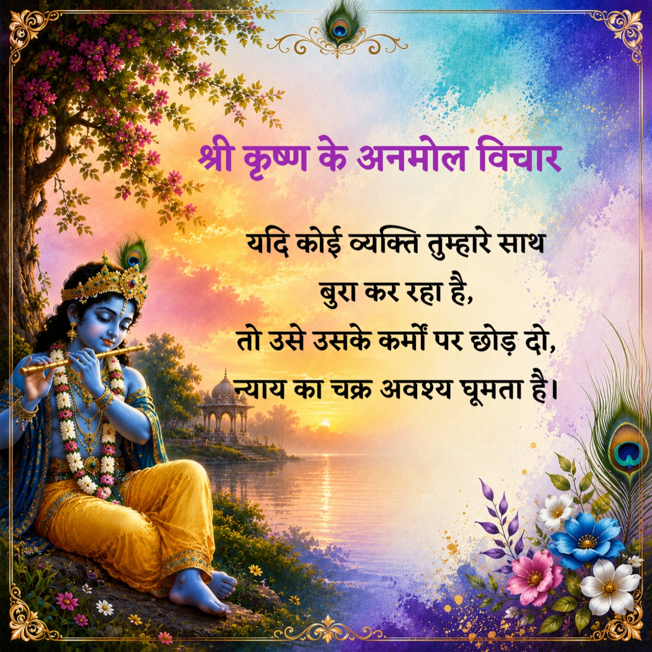 श्री कृष्ण के अनमोल विचार