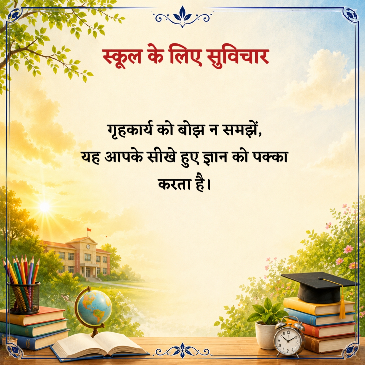 School Ke Liye Suvichar