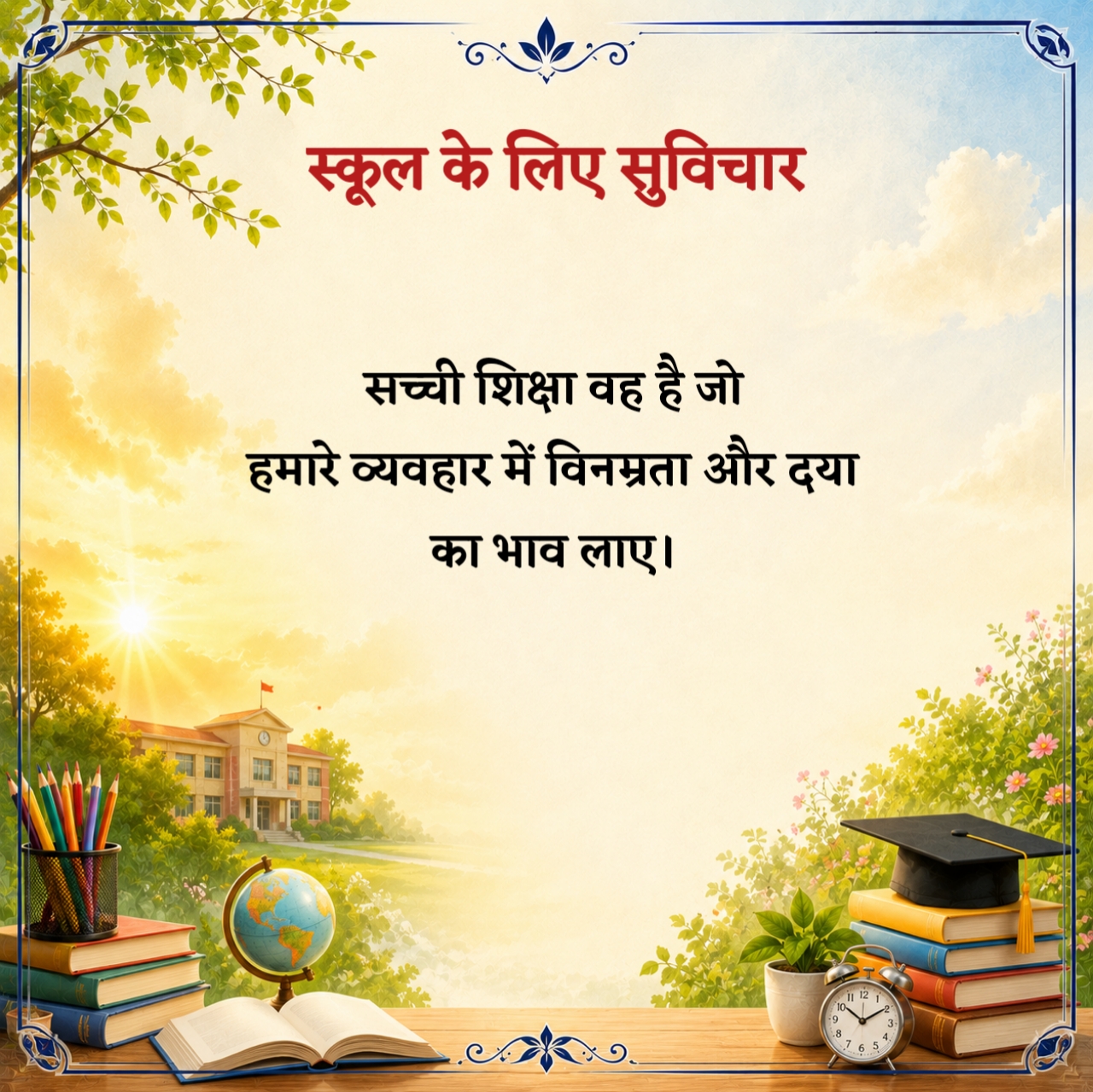 School Ke Liye Suvichar