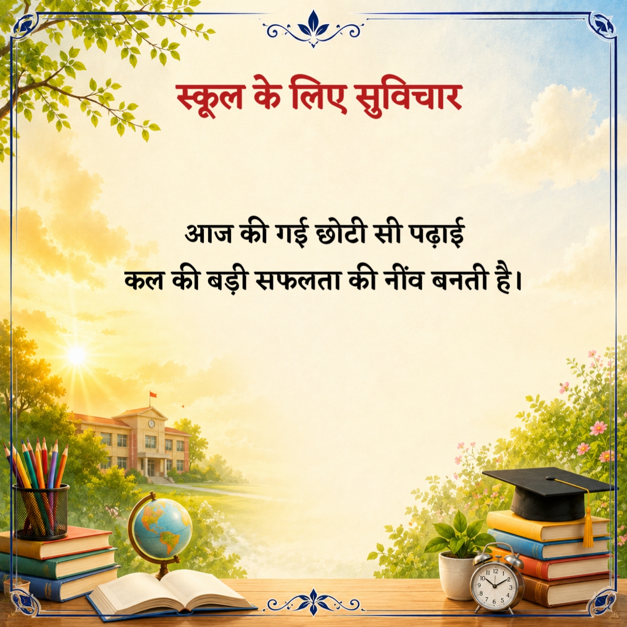 School Ke Liye Suvichar