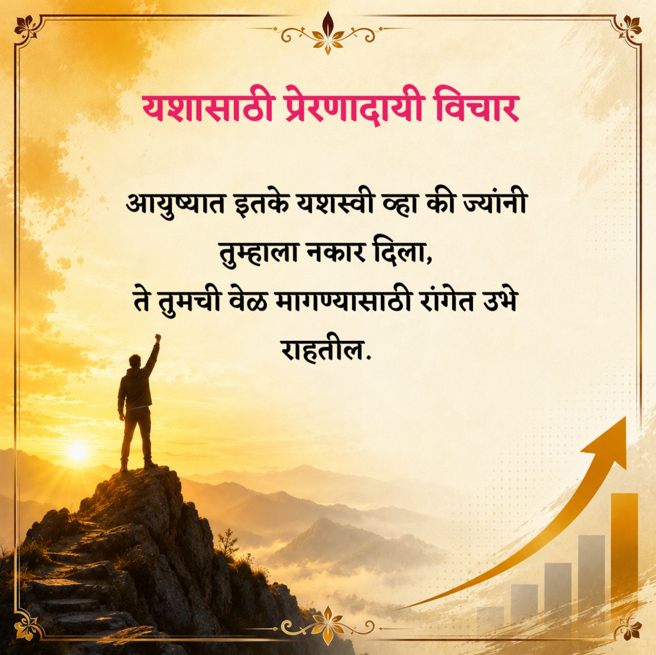 यशस्वी मराठी सुविचार