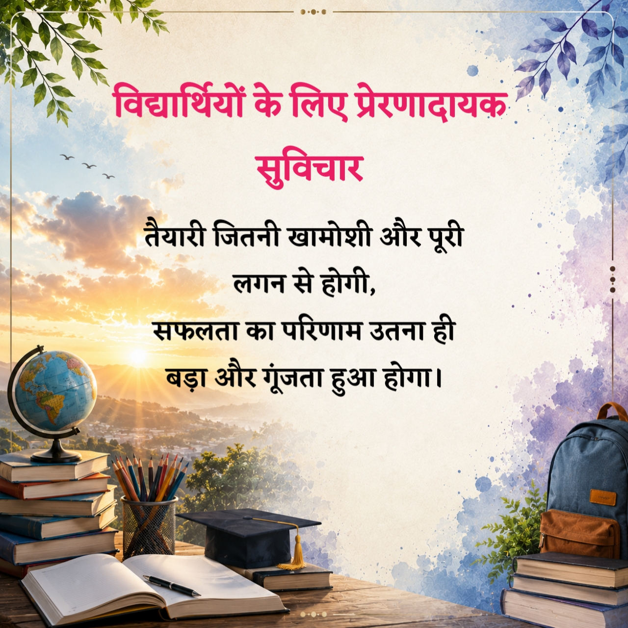 Motivational Suvichar For Students