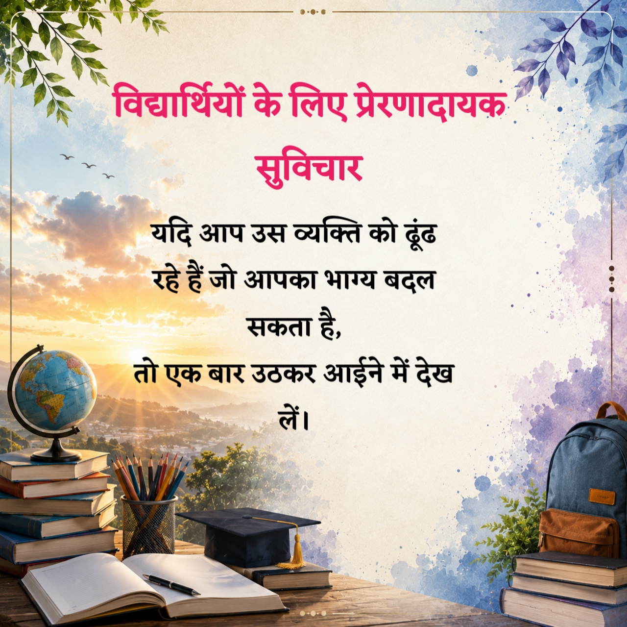 Motivational Suvichar For Students